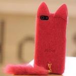 Cute Fur Cat iPhone 4 case iphone 4s case
