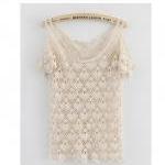 2013 Fashion Crochet Shirt..