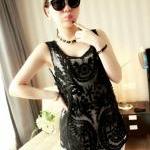 Cute Lace Crochet Vest
