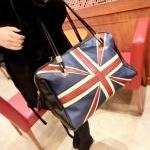 Flag Print Fashion Handbag 2013