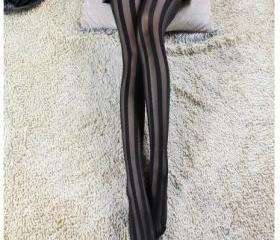 exy Striped Pantyhose Tights