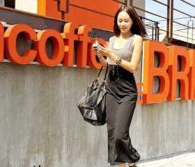 Gray and black spliced long bodycon Dress