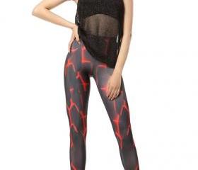 Lightning Print Leggings Pants 2013 