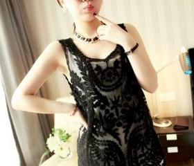 Cute Lace Crochet Vest