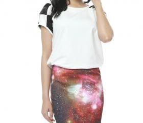 Cute Space Pattern Skirts