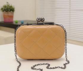 Candy-color fluorescent Snakeskin Evening Clutch Party Bridal Fashion Chain Bags