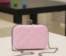 Candy-color fluorescent Snakeskin Evening Clutch Party Bridal Fashion Chain Bags