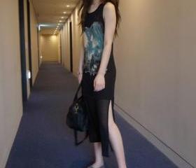 Casual Spliced Print Sleeveless Dress