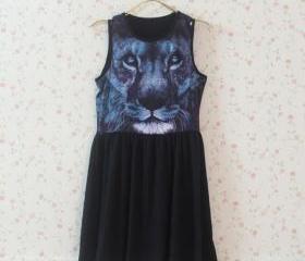 Cute 3D Print Animal Dress