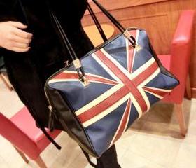 Flag Print Fashion Handbag 2013