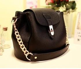 Simple Version Women PU leather Handbag Tote Shoulder Bag Purse Handle Satchel