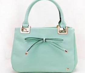 2013 Korean Lady Women Bow Handbag Purse Totes Satchel HOBO Bags Bag