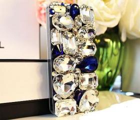 Big Rhinestone crystal iPhone 4 Case, rhinestone iPhone 5 Case